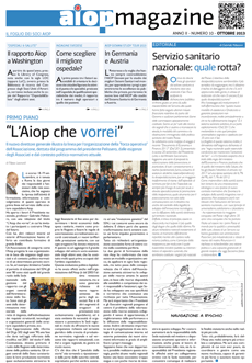 AiopMagazine n° 10 - ottobre 2013